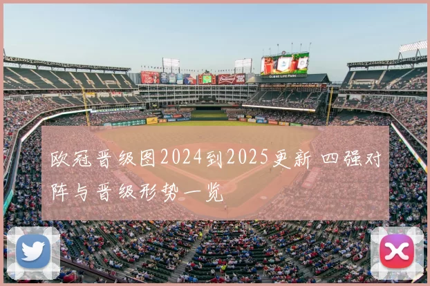 欧冠晋级图2024到2025更新 四强对阵与晋级形势一览